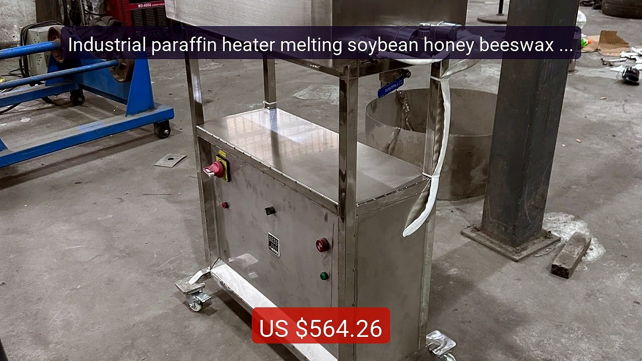 Industrial paraffin heater melting soybean honey beeswax recta... -- Hot Deal 2026 | Limited Offer!