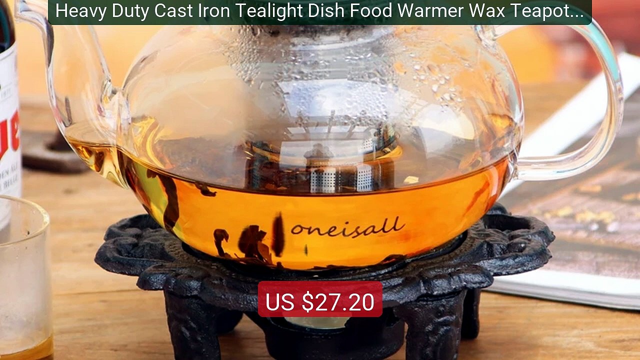 Heavy Duty Cast Iron Tealight Dish Food Warmer Wax Teapot Heater W... -- Best Deal 2026 | Shop Now!