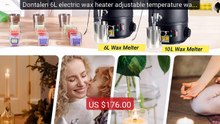 Dontalen 6L electric wax heater adjustable temperature wax ... -- Top Pick 2026 | Unbeatable Price!