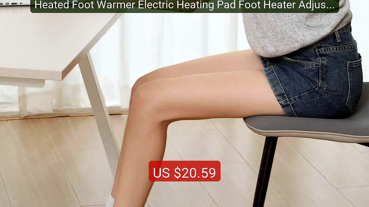 Heated Foot Warmer Electric Heating Pad Foot Heater Adjustabl... -- Amazing Value 2026 | Must Have!