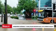 Kırşehir'de sağanak; 15 araç selde mahsur kaldı, 20 iş yerini su bastı