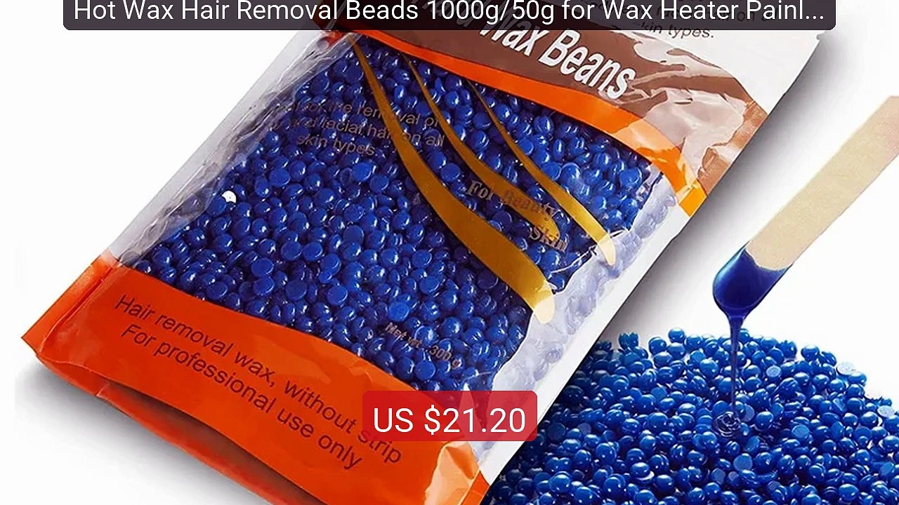 Hot Wax Hair Removal Beads 1000g/50g for Wax Heater Painless Depila... -- Top Rated 2026 | Buy Now!