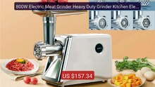 800W Electric Meat Grinder Heavy Duty Grinder Kitchen Electric Meat... -- Top Rated 2026 | Buy Now!