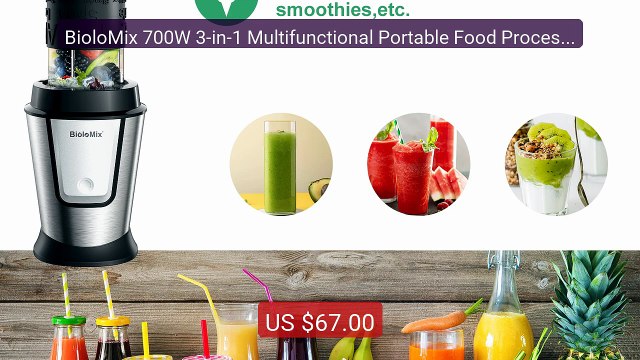 BioloMix 700W 3-in-1 Multifunctional Portable Food Processor J... Hot Deal 2026 | Limited Offer!