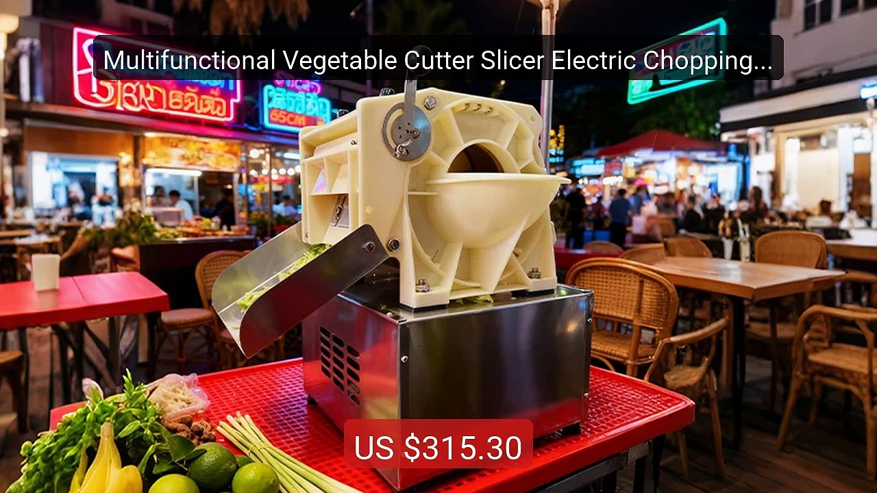 Multifunctional Vegetable Cutter Slicer Electric Chopping Cube Cutt... -- Top Rated 2026 | Buy Now!