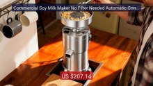 Commercial Soy Milk Maker No Filter Needed Automatic Grinding... -- Amazing Value 2026 | Must Have!