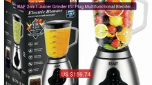 RAF 2-in-1 Juicer Grinder EU Plug Multifunctional Blender Foo... -- Amazing Value 2026 | Must Have!