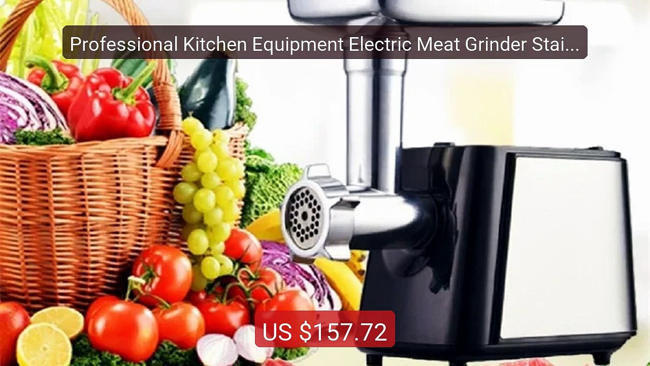 Professional Kitchen Equipment Electric Meat Grinder Stainless... -- Best Buy 2026 | Great Quality!