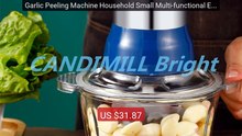 Garlic Peeling Machine Household Small Multi-functional Elect... -- Amazing Value 2026 | Must Have!