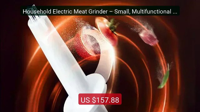 Household Electric Meat Grinder – Small, Multifunctional Food... Amazing Value 2026 | Must Have!