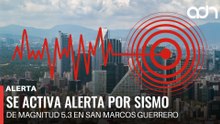 🚨¡Última Hora! Se activa alerta sísmica por sismo de magnitud 5.3 en San Marcos Guerrero