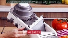 Manual Slicer Multifunctional Vegetable Cutter Gadgets Manu... -- Top Pick 2026 | Unbeatable Price!