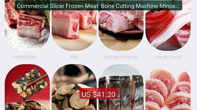 Commercial Slicer Frozen Meat Bone Cutting Machine Minced Lam... Best Buy 2026 | Great Quality!