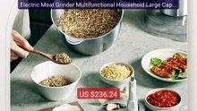 Electric Meat Grinder Multifunctional Household Large Capac... -- Top Pick 2026 | Unbeatable Price!