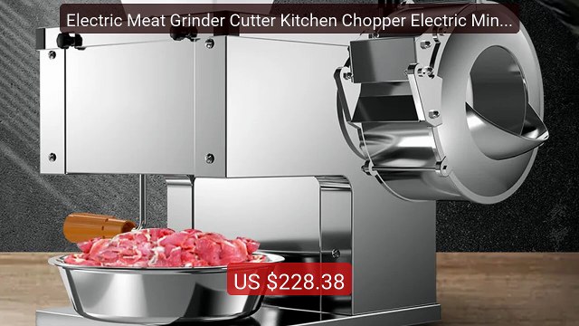 Electric Meat Grinder Cutter Kitchen Chopper Electric Mincer ... Amazing Value 2026 | Must Have!