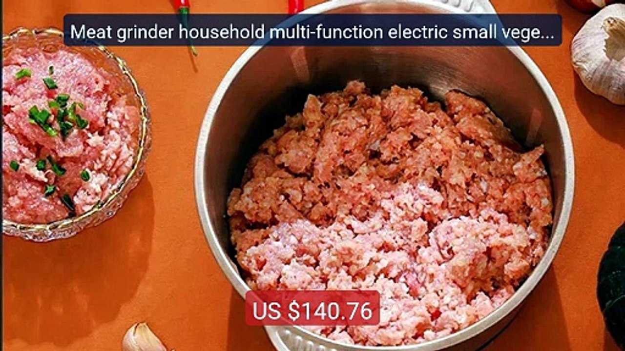 Meat grinder household multi-function electric small vegetable... -- Best Buy 2026 | Great Quality!