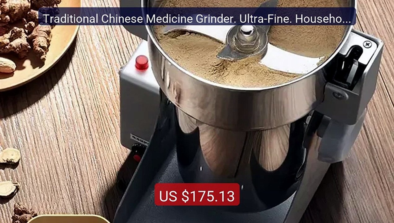 Traditional Chinese Medicine Grinder. Ultra-Fine. Household... -- Top Pick 2026 | Unbeatable Price!