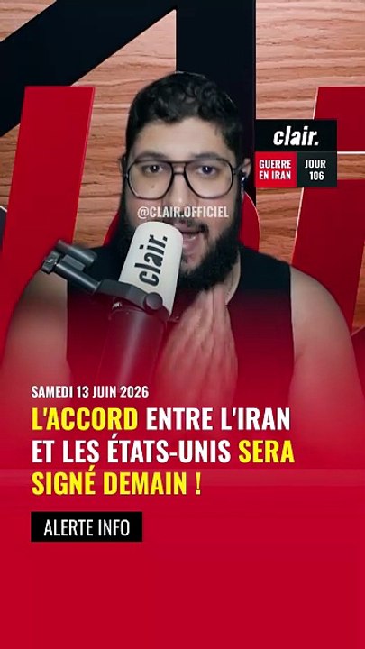 L'accord USA-IRAN va être signé DEMAIN !  #iran #usa #Trump #israel #liban