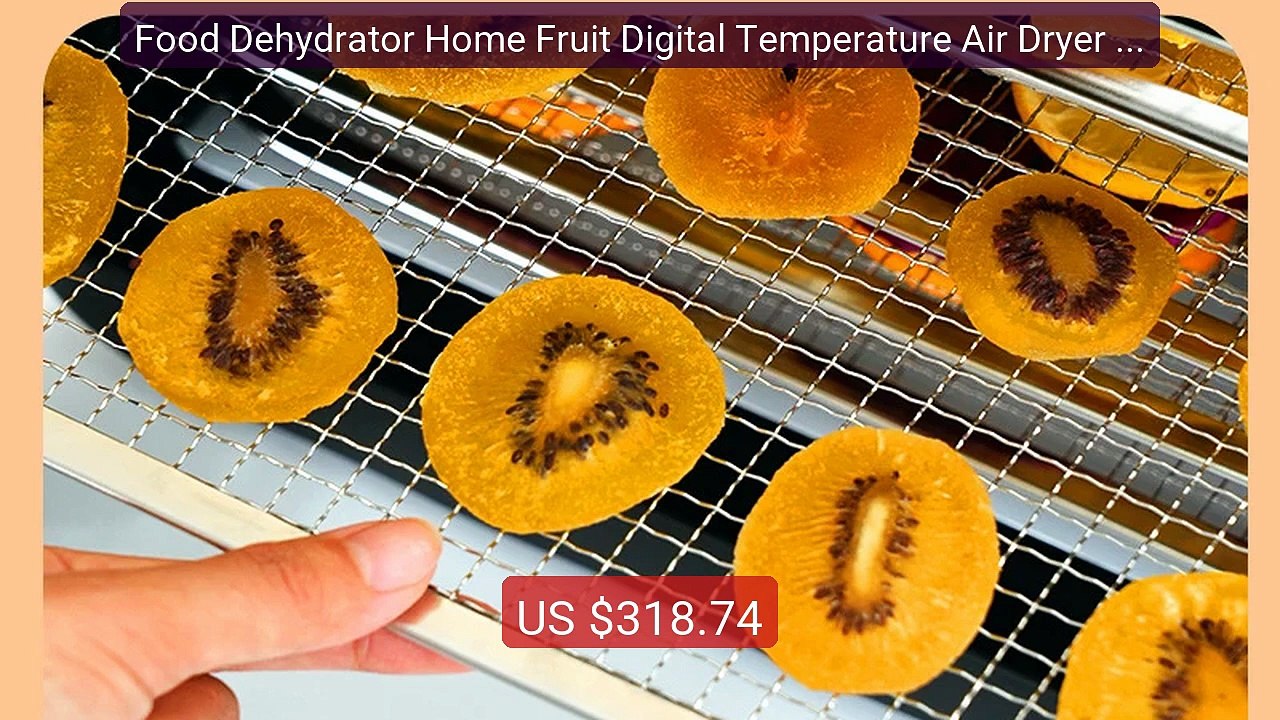 Food Dehydrator Home Fruit Digital Temperature Air Dryer Vegetable... -- Best Deal 2026 | Shop Now!