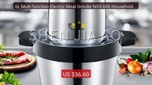 6L Multi-function Electric Meat Grinder NSS-006 Household A... -- Top Pick 2026 | Unbeatable Price!