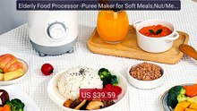 Elderly Food Processor -Puree Maker for Soft Meals,Nut/Meat Grinde... -- Best Deal 2026 | Shop Now!