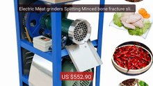 Electric Meat grinders Splitting Minced bone fracture slice ma... -- Hot Deal 2026 | Limited Offer!