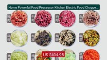 Home Powerful Food Processor Kitchen Electric Food Chopper ... -- Top Pick 2026 | Unbeatable Price!