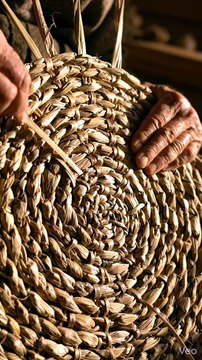 Hydraulic Press Crushing Spiral Woven Reed Basket | Satisfying Slow Motion ASMR Experiment