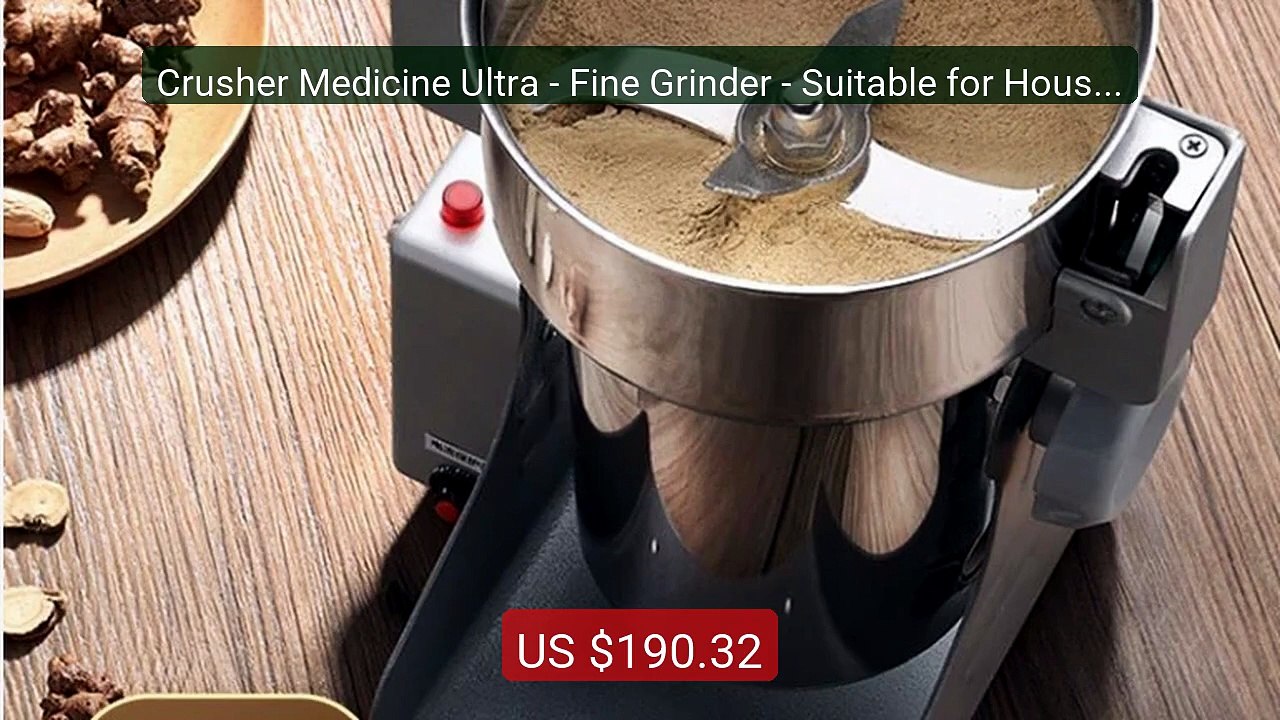 Crusher Medicine Ultra - Fine Grinder - Suitable for Household... -- Best Buy 2026 | Great Quality!