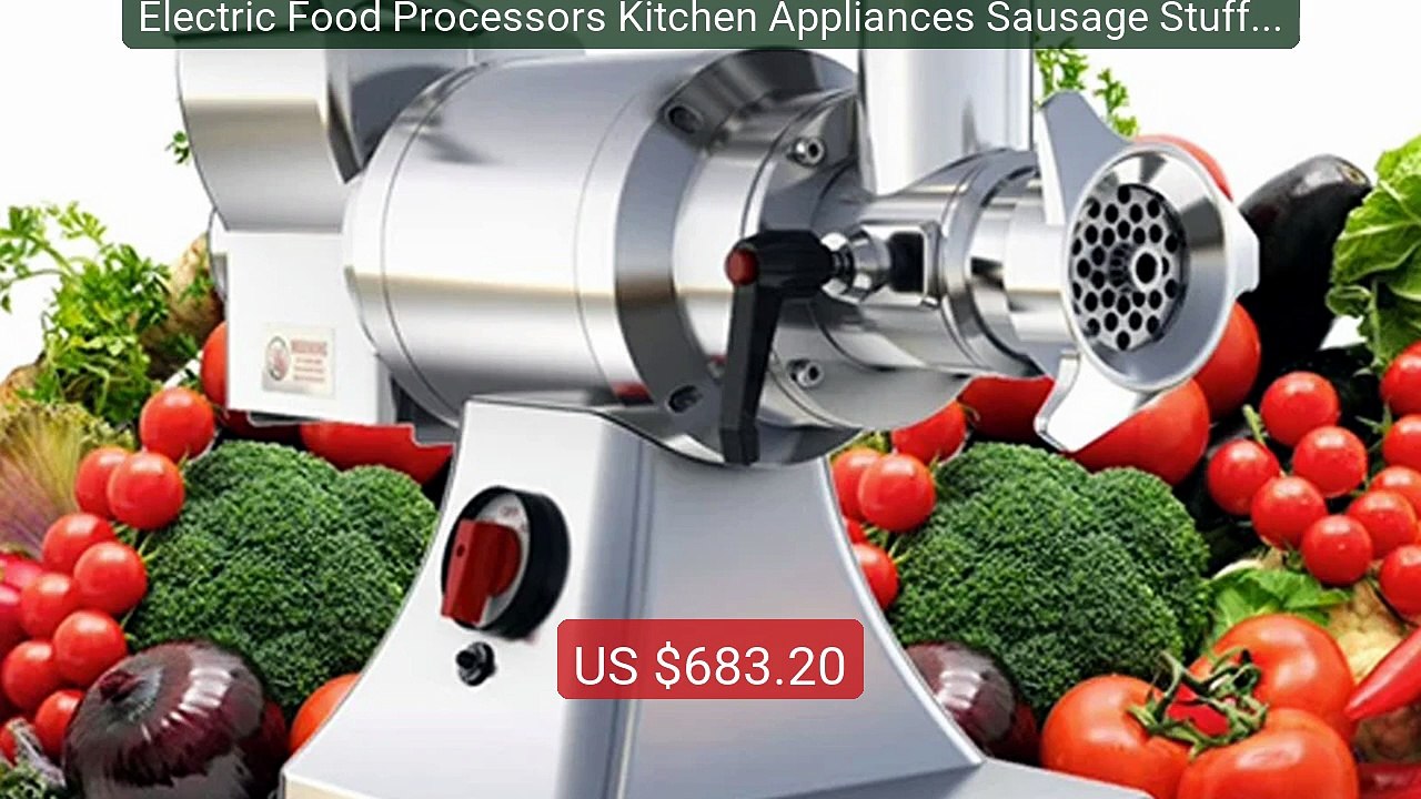 Electric Food Processors Kitchen Appliances Sausage Stuffer... -- Top Pick 2026 | Unbeatable Price!