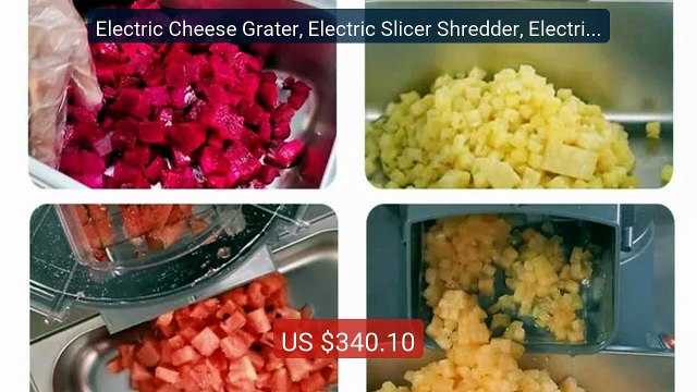 Electric Cheese Grater, Electric Slicer Shredder, Electric Veg... Best Buy 2026 | Great Quality!