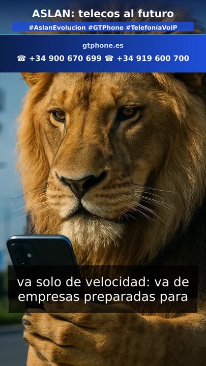 Aslan: Rumbo de las Telecomunicaciones (en 1 minuto)