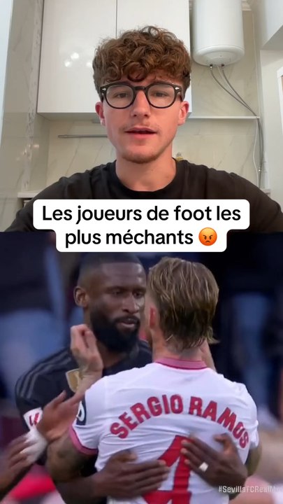 Les joueurs de foot les plus méchants #foot #fo...