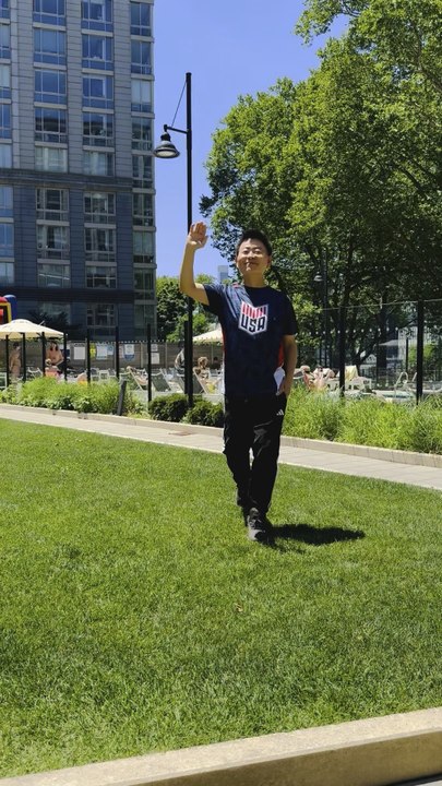 Resident Nelson Wang participated in the celebration of Roosevelt Island's The Octagons' 20th anniversary on June 13, 2026 (Part 2)