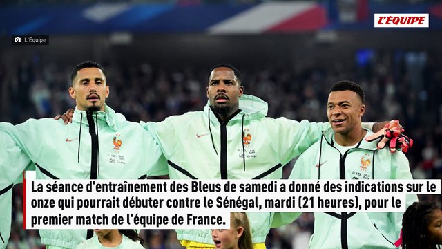 Les Bleus avec Désiré Doué, Theo Hernandez et William Saliba d'entrée contre le Sénégal à la Coupe du monde 2026 ? - Foot - Coupe du monde 2026