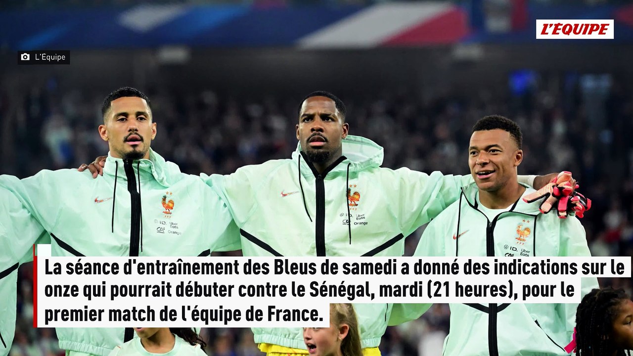 Les Bleus avec Désiré Doué, Theo Hernandez et William Saliba d'entrée contre le Sénégal à la Coupe du monde 2026 ? - Foot - Coupe du monde 2026
