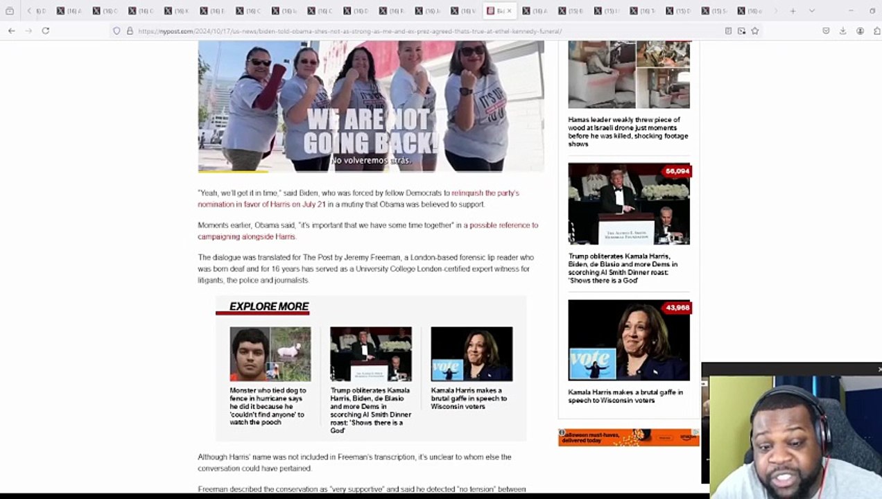 Biden Destroyed Kamala And Obama Agreed On Camera!