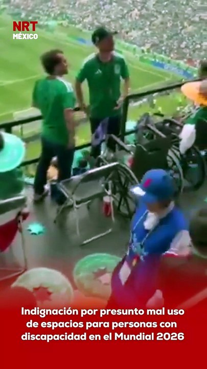 Imágenes compartidas en redes sociales han generado controversia al mostrar a asistentes ocupando áreas reservadas para personas con discapacidad durante el evento inaugural del Mundial ⚠️♿.
