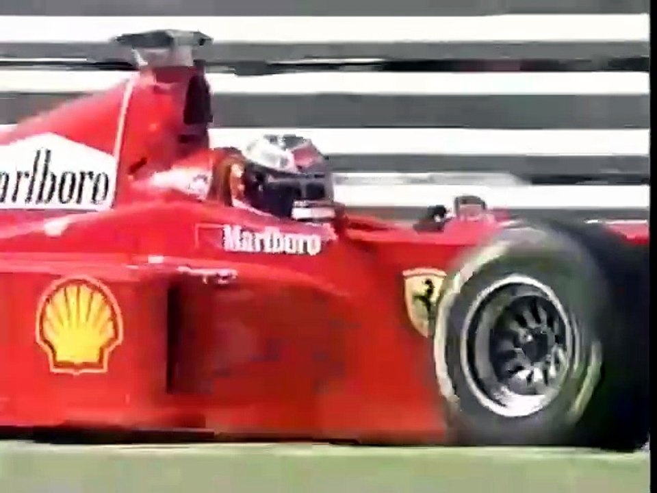 F1 – Michael Schumacher (Ferrari V10) lap in qualifying – Italy 1998