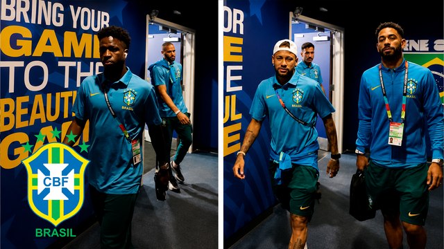 Mundial 2026: Selección de Brasil llega al estadio y está lista para enfrentar a Marruecos