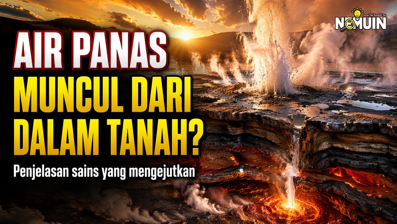 Rahasia Air Panas yang Memancar dari Perut Bumi Secara Alami