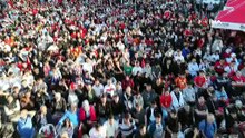 Bahçelievler’de Dünya Kupası heyecanı dev ekranlarda yaşandı | Ajansspor | IHA