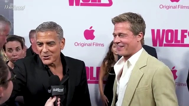 Brad Pitt & George Clooney Say it was Fun Reuniting for 'Wolfs' since 'Oceans' & Talk Streaming | THR Video [Full Movie]
