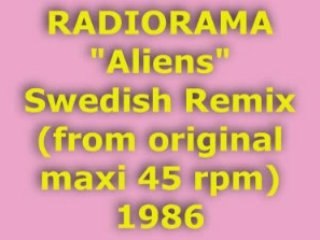 RADIORAMA "Aliens" Swedish Remix 1986