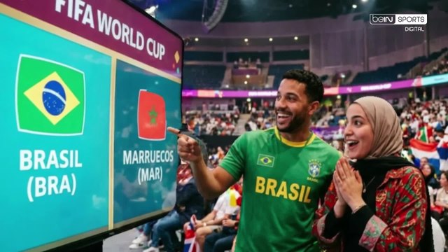 Aficionados marroquíes toman Times Square y se enfrentan con brasileños