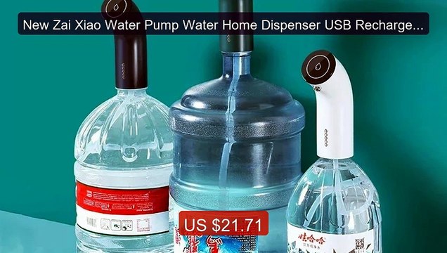 New Zai Xiao Water Pump Water Home Dispenser USB Rechargeable... Amazing Value 2026 | Must Have!