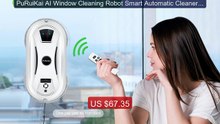 PuRuiKai AI Window Cleaning Robot Smart Automatic Cleaner Stre... -- Best Buy 2026 | Great Quality!
