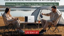 Motorhome RO Water Purifier 5 Stoge Filter Heat Water Dispense... -- Best Buy 2026 | Great Quality!