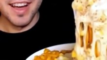 Spicy Cheese Noodles Mukbang: Extreme Cheese Pull