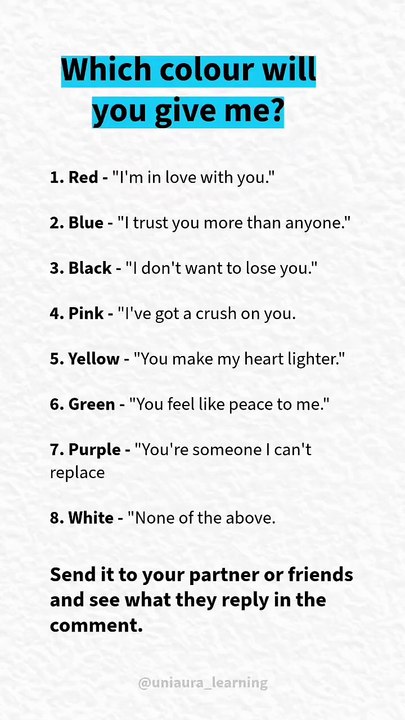 The Color Challenge: Which Color Will You Give Me?